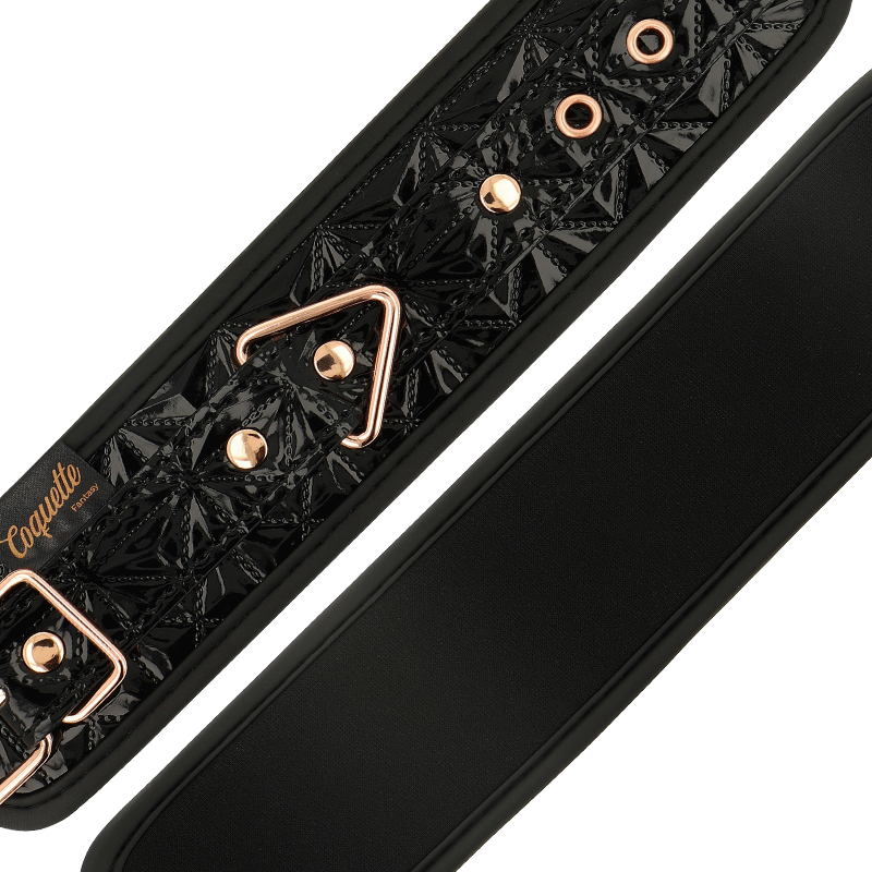 Black Edition Handschellen mit Neoprenfutter