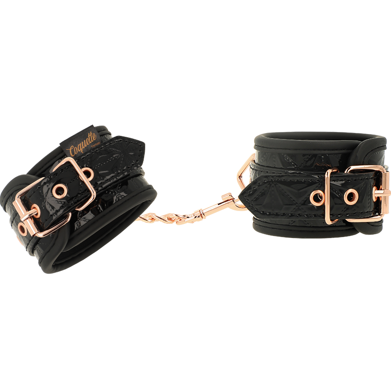 Black Edition Handschellen mit Neoprenfutter