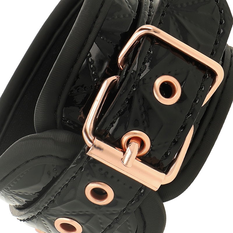 Black Edition Handschellen mit Neoprenfutter