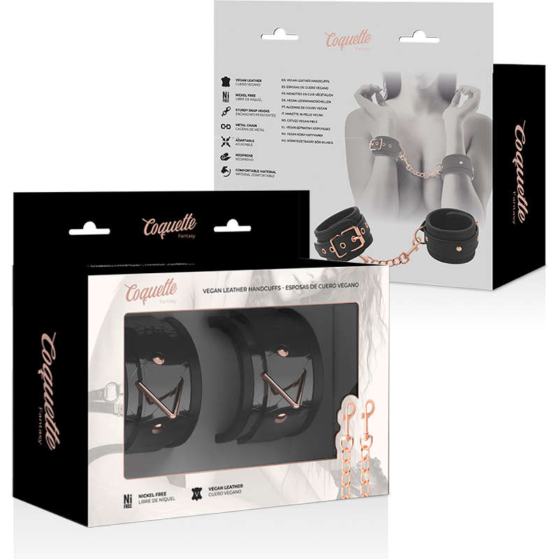 Black Edition Handschellen mit Neoprenfutter