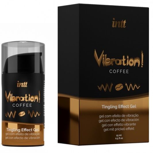Massagegel mit Kaffeegeschmack und wärmender Wirkung