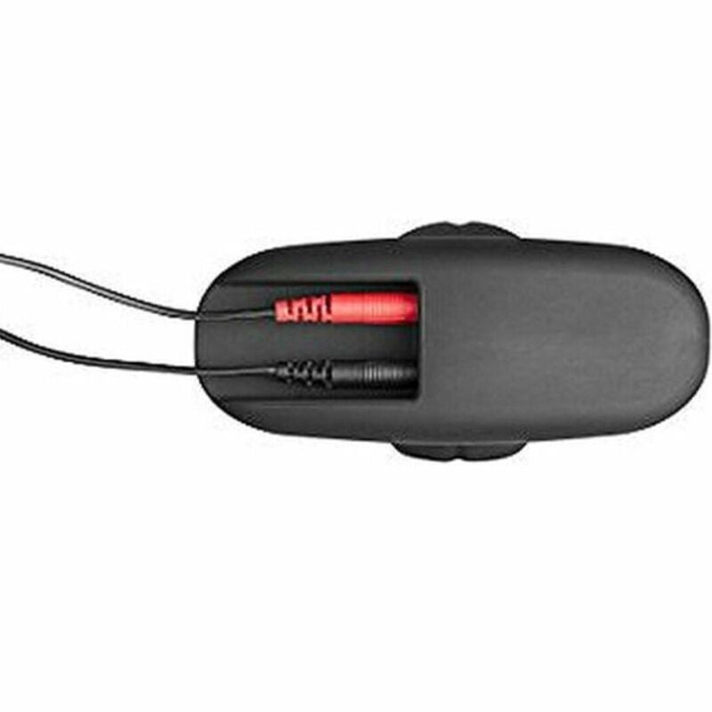 Schwarzer Silikon-Rocker-Analplug groß