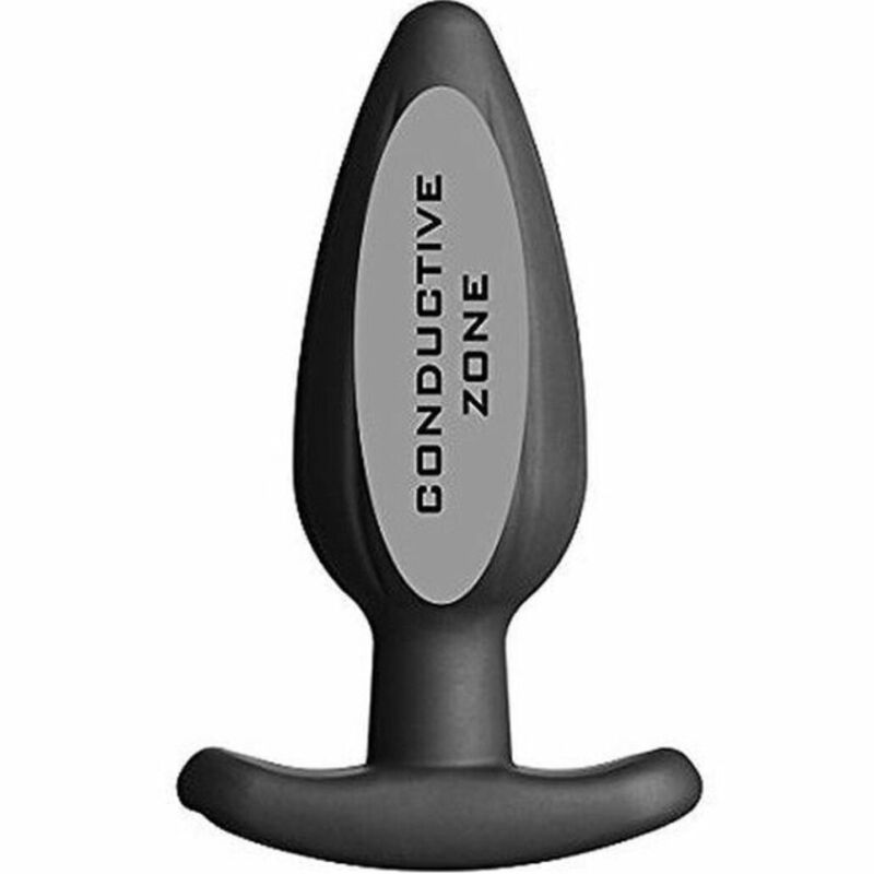 Schwarzer Silikon-Rocker-Analplug groß