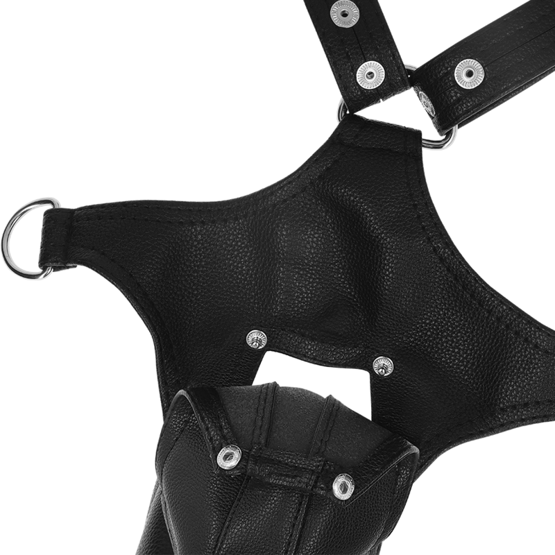 Jockstrap-Harness aus Öko-Leder für Herren
