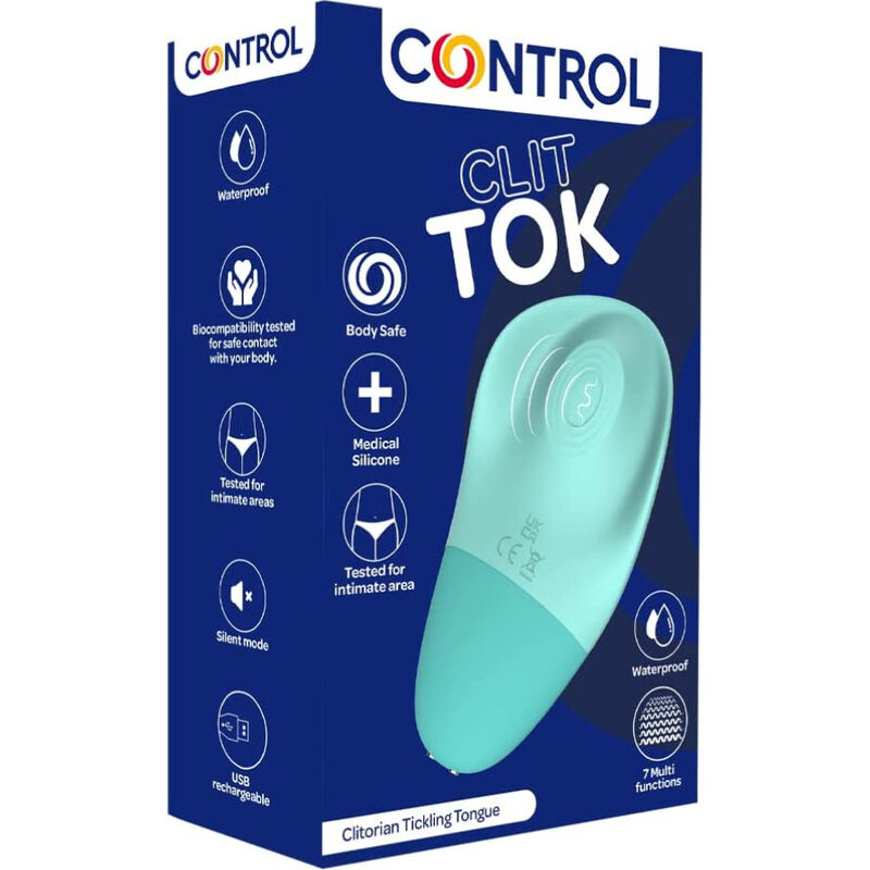 Wiederaufladbarer Klitorisstimulator Zunge Clit Tok