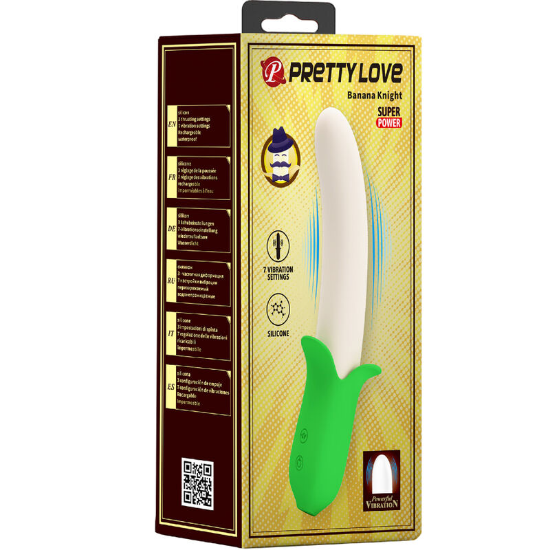 Banana Knight Super Power 7 Vibrationssilikon