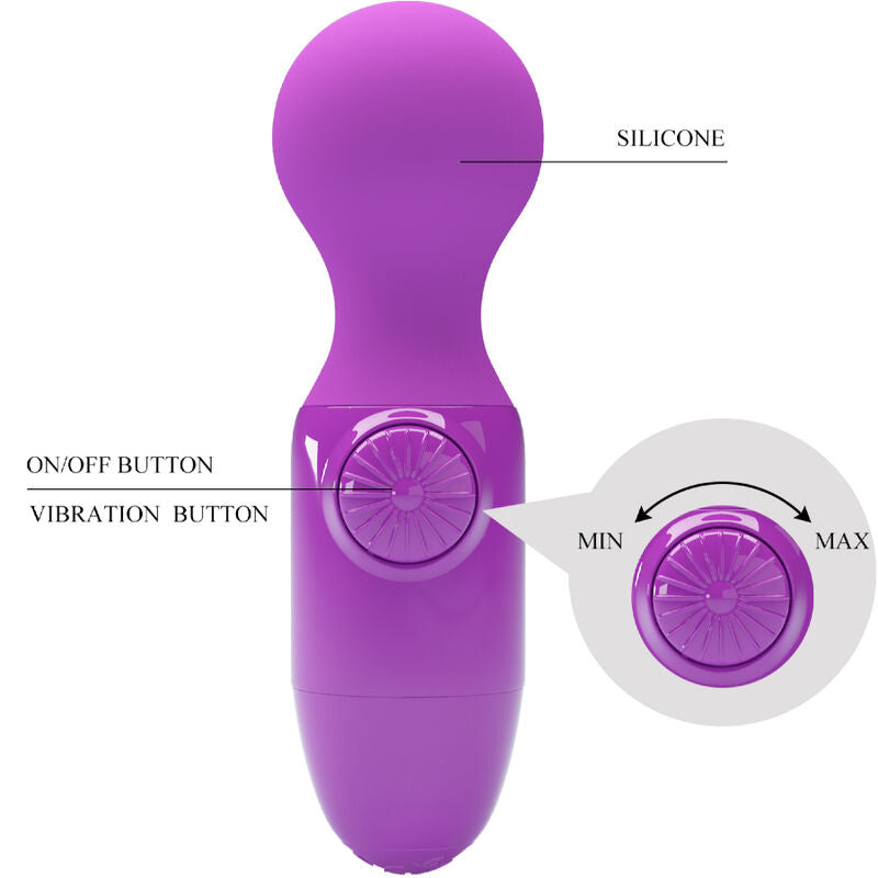 Lila Mini-Massagegerät