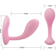 Baird Anwendung G-Punkt 12 Vibrationen wiederaufladbar rosa