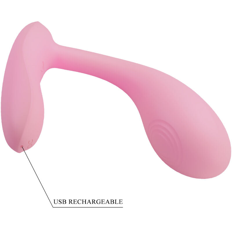 Baird Anwendung G-Punkt 12 Vibrationen wiederaufladbar rosa