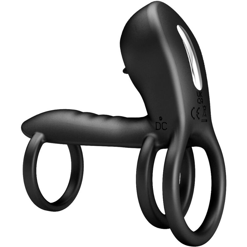 Jammy 12 Vibration Penishülle mit wiederaufladbarer Silikonzunge