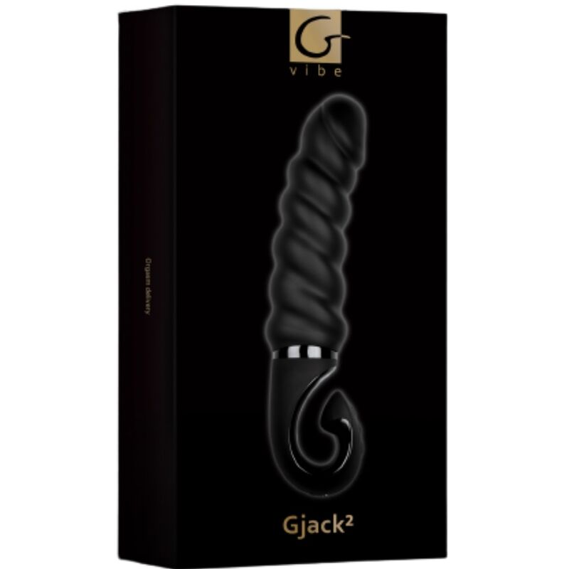 G-Jack 2 – schwarzer Vibrationsdildo