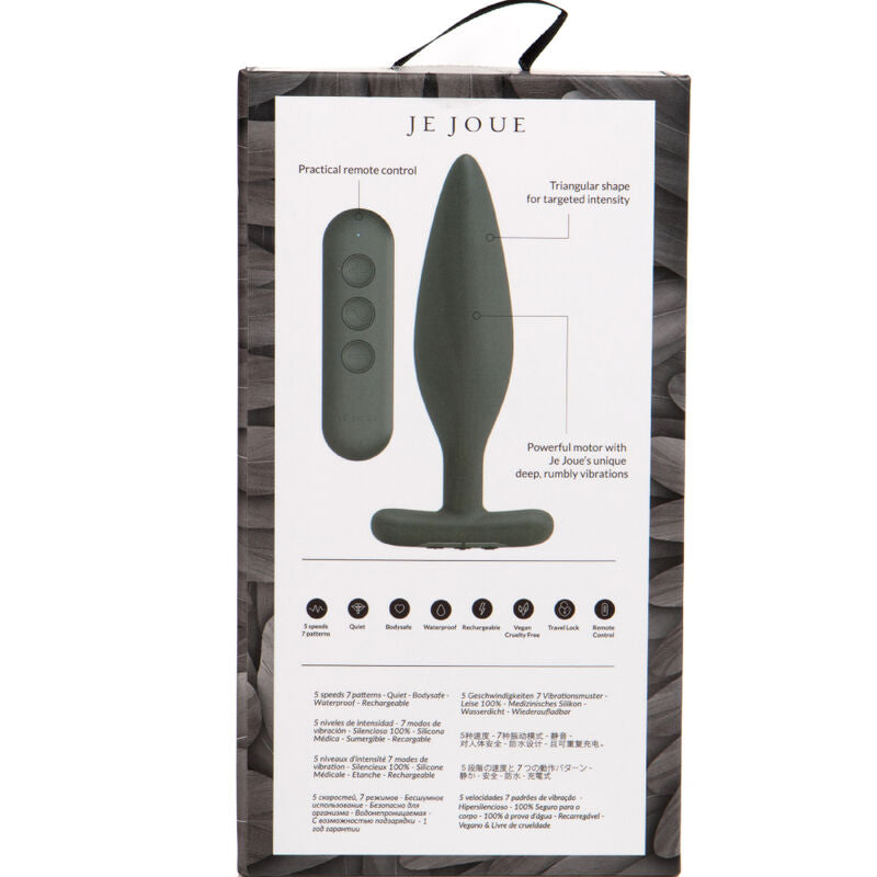 Egon Analplug-Vibrator schwarz
