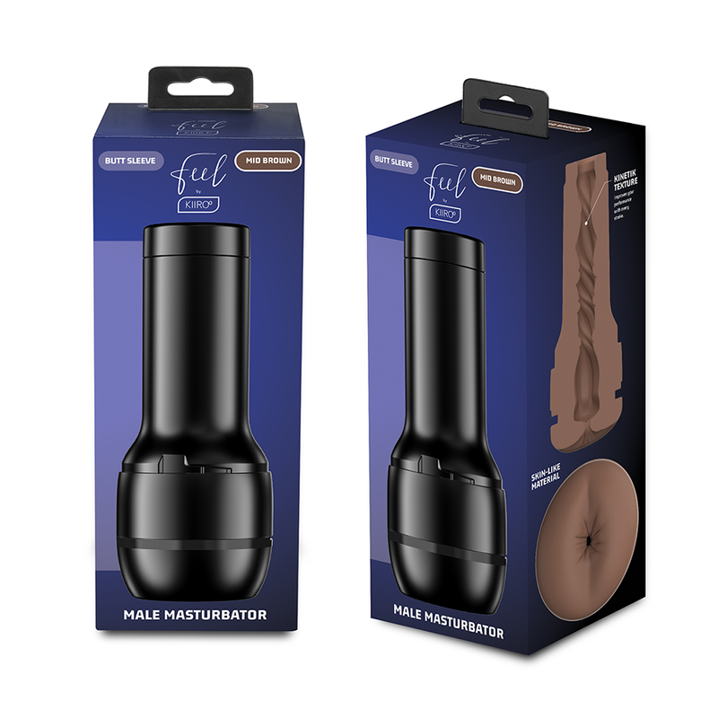 Generic Feel Stroker Butt Masturbator - Mittelbraun 