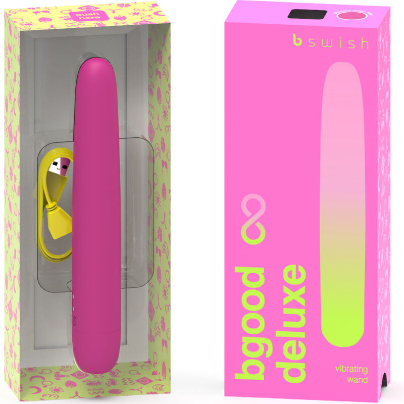 B Swish wiederaufladbarer Vibrator – Bgood Infinite Deluxe rosa Silikon