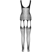 Bodystocking Öko-Kollektion Öko bs007 schwarz