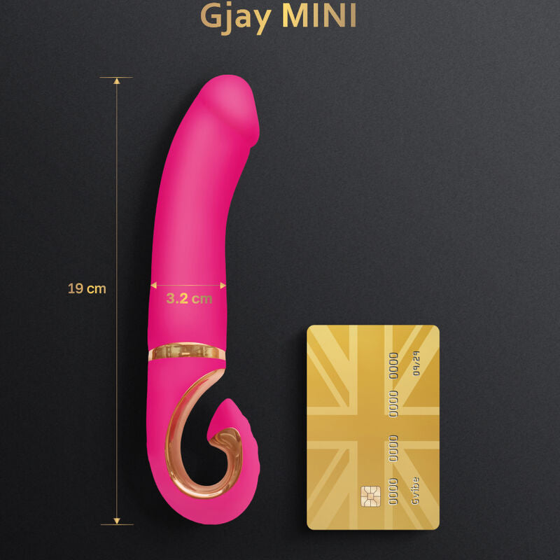 Gjay Mini-Vibrator aus rosa Silikon