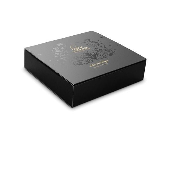 Metallic Desire Schwarze Metallic-Halskette