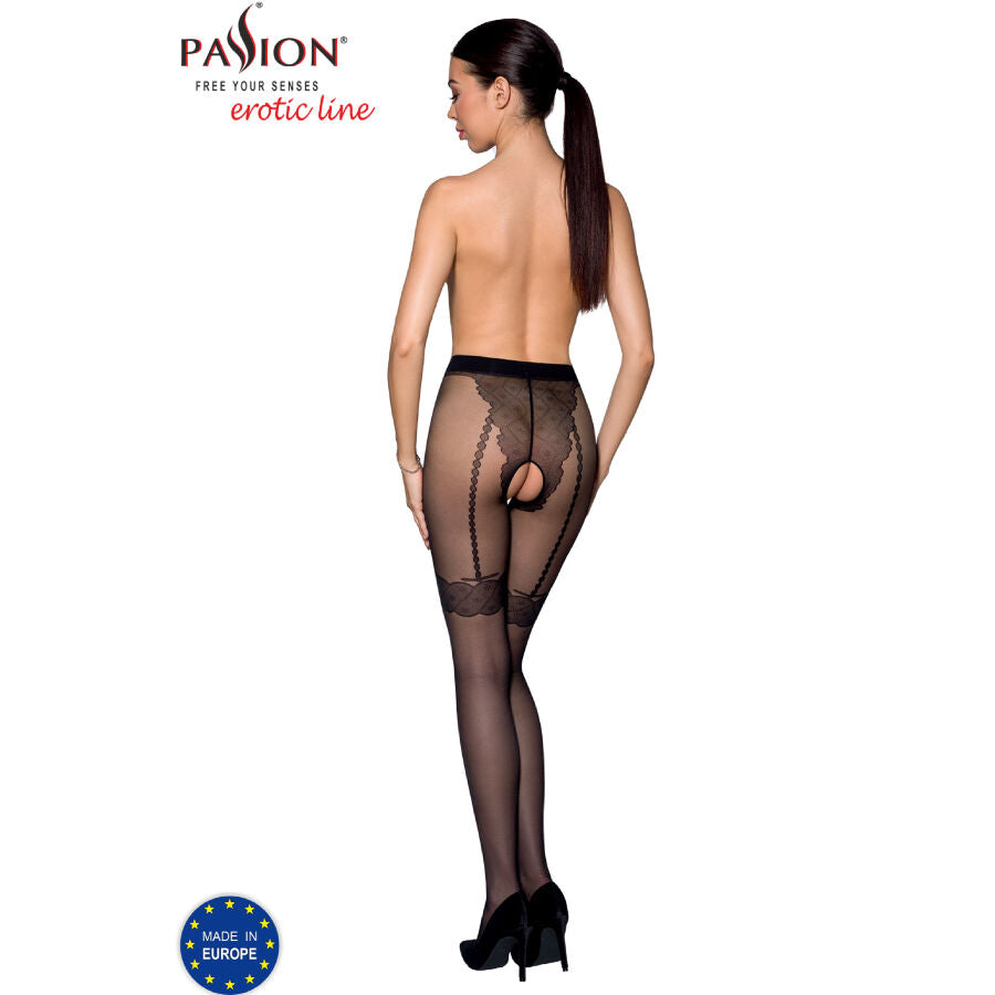 Tiopen 016 schwarze Strumpfhose 1/2 20 den
