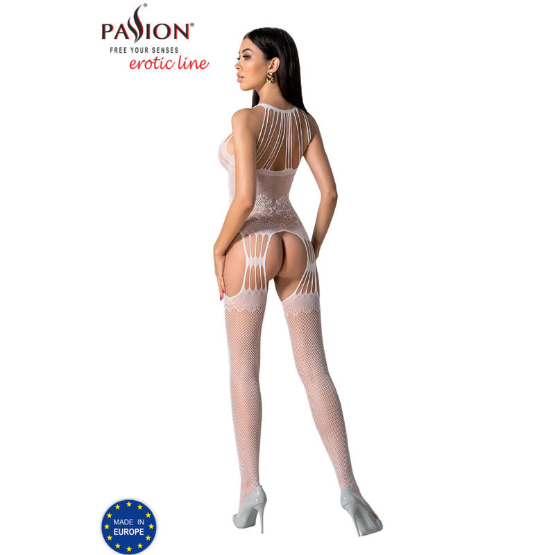 Bs095 Bodystocking rot Einheitsgröße