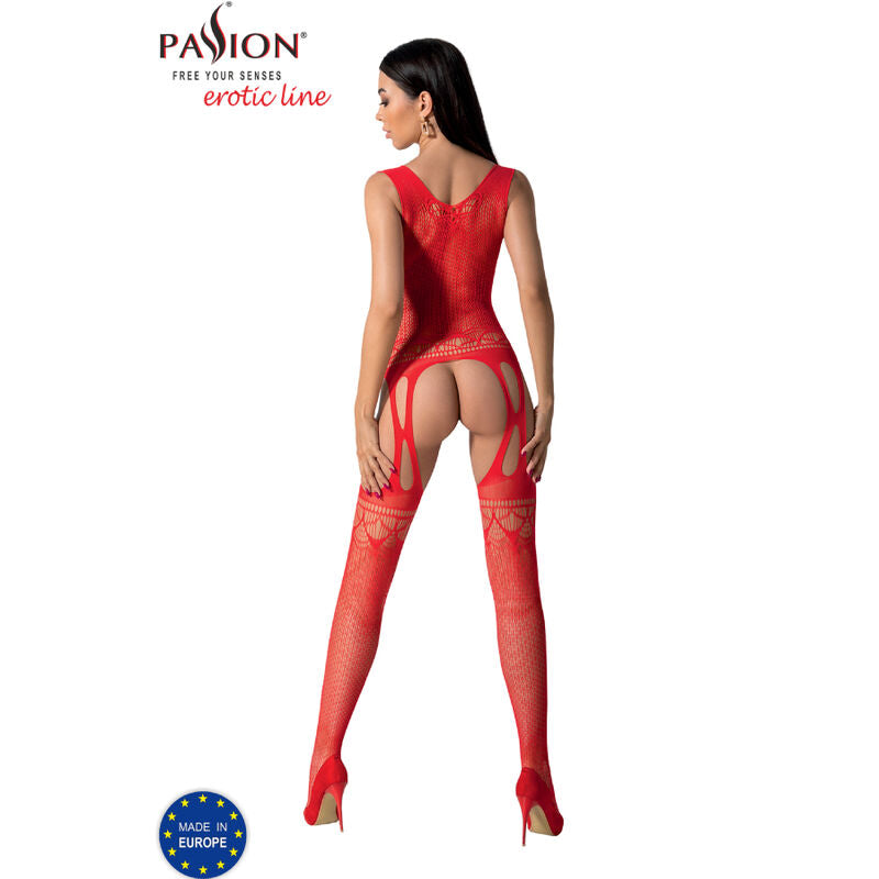 Bs099 Bodystocking Negro Talla Unica