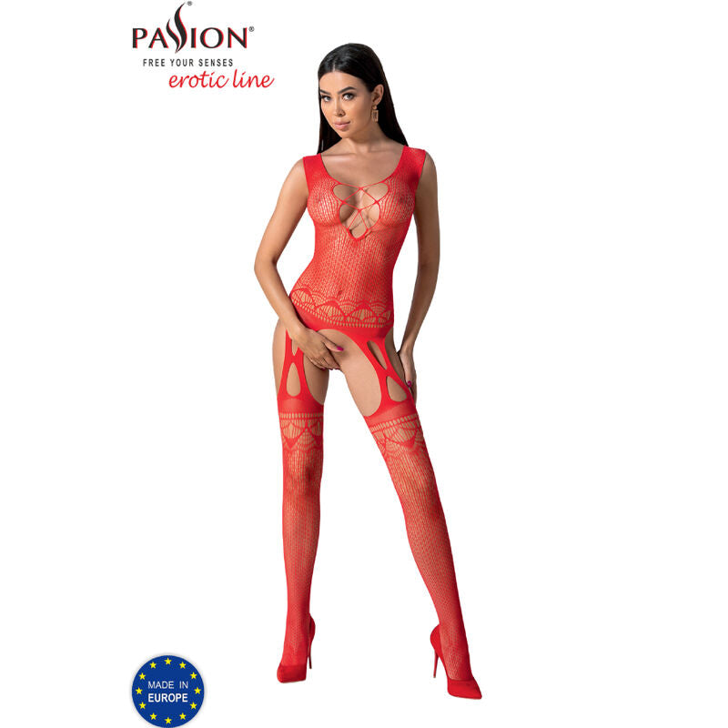 Bs099 Bodystocking Negro Talla Unica
