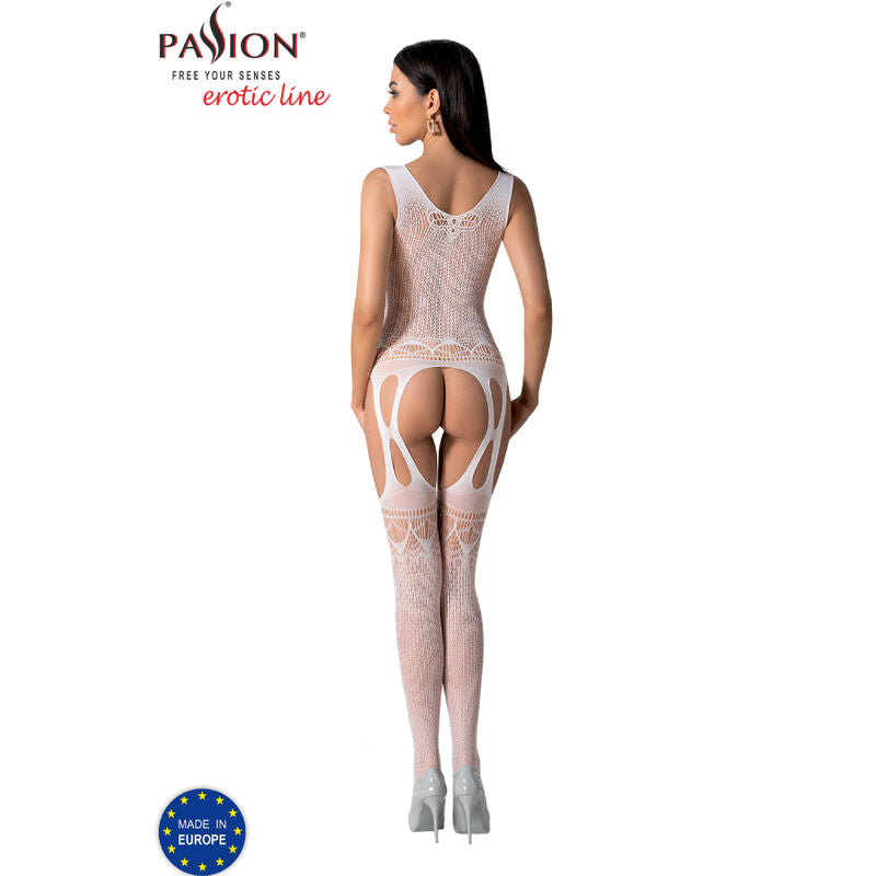 Bs099 Bodystocking Negro Talla Unica