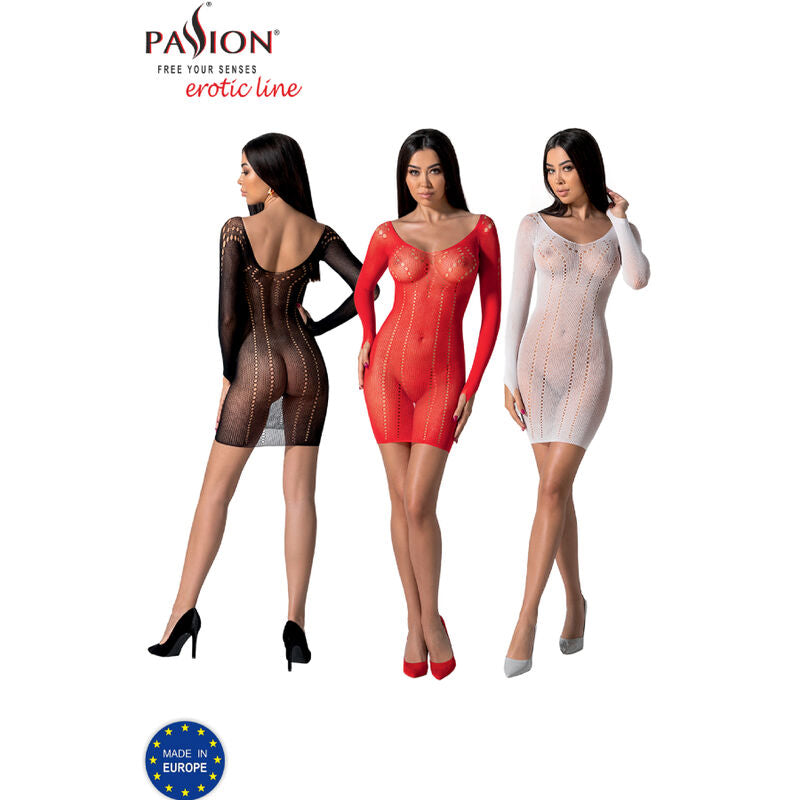 Bs101 schwarzer Bodystocking Einheitsgröße
