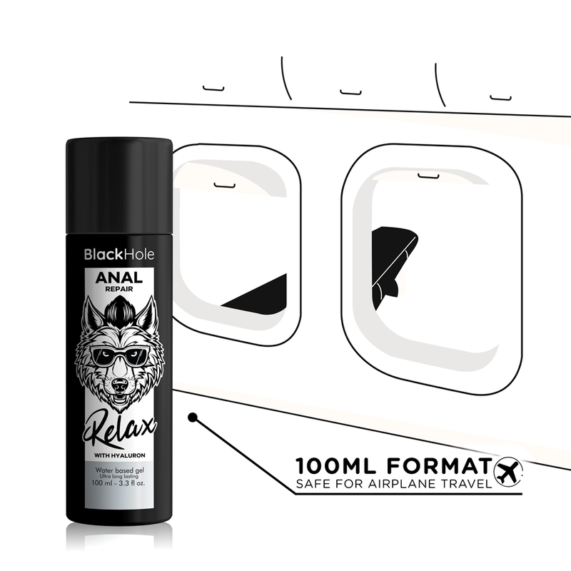 Relax Anal Repair auf Wasserbasis mit Hyaluron 100 ml