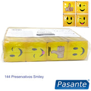 Smiley Kondome Beutel 144 Einheiten