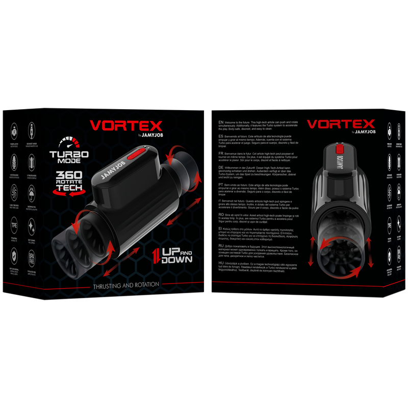 Vortex-Masturbator und Rotationstechnologie-Turbomodus