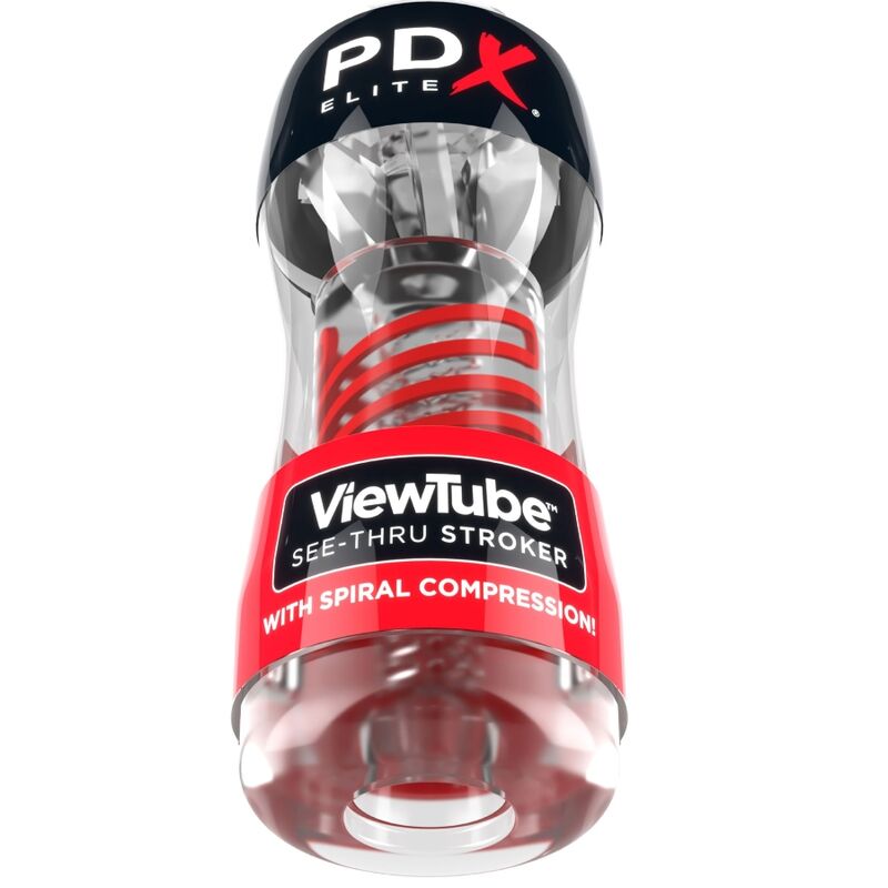 Stroker Viewtube 2 Spiralkompression transparent