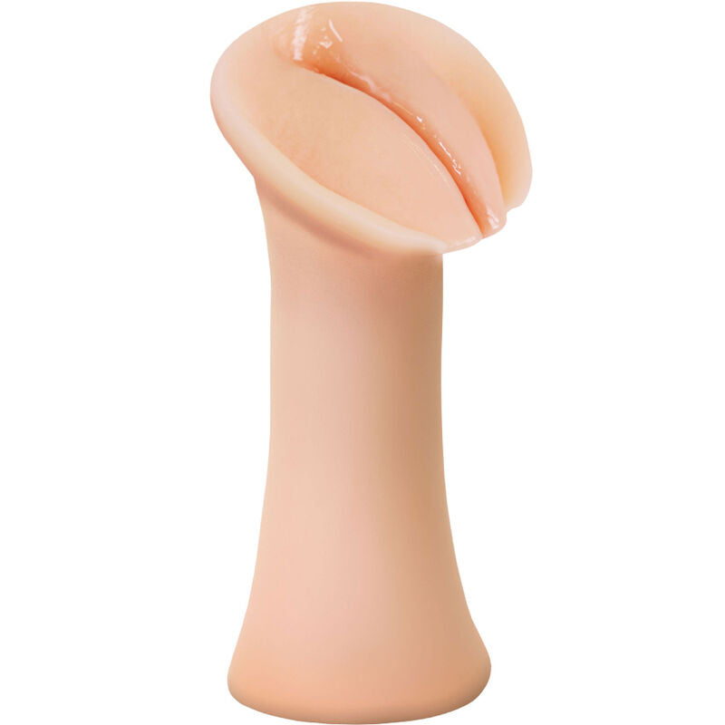 Männlicher Masturbator aus Silikon mit verschiebbarem Schlitz