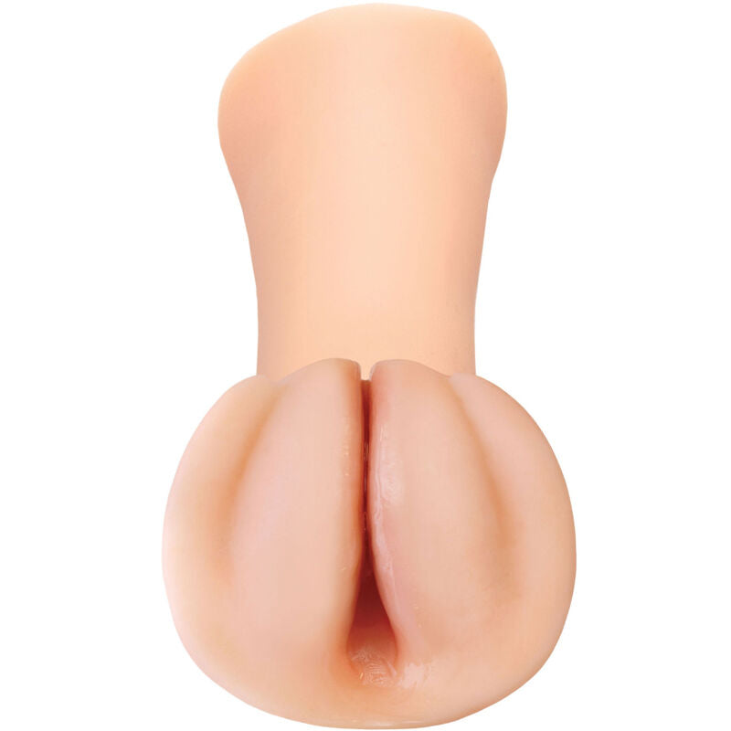 Männlicher Masturbator aus Silikon mit verschiebbarem Schlitz