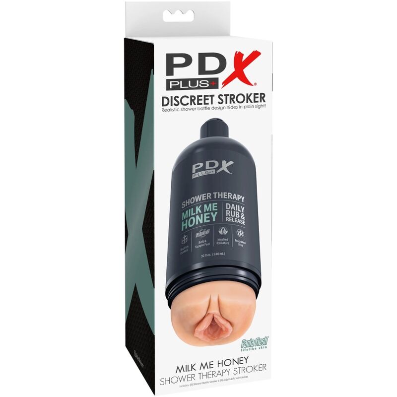 Masturbator Stroker diskretes Design Milk Me Honey Shampooflasche