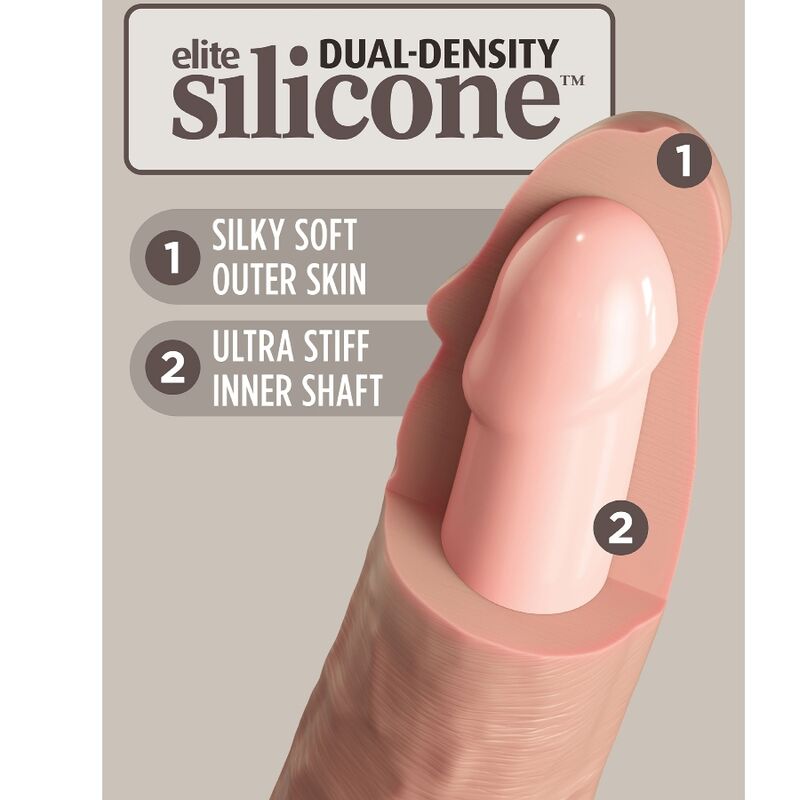 Elite Realistischer Silikondildo 10"