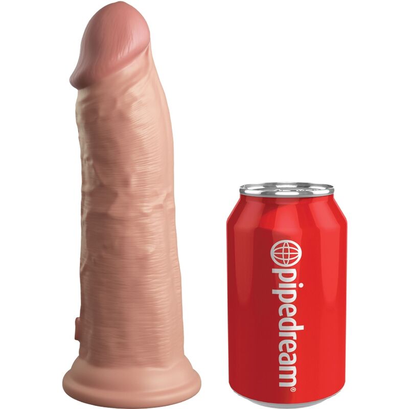 Elite Deluxe verstellbares Harness-Set mit Hodenring und 20 cm Dildo
