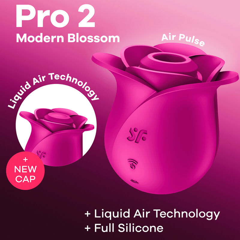 Air Pulse Modern Flower Vibrator Pro 2