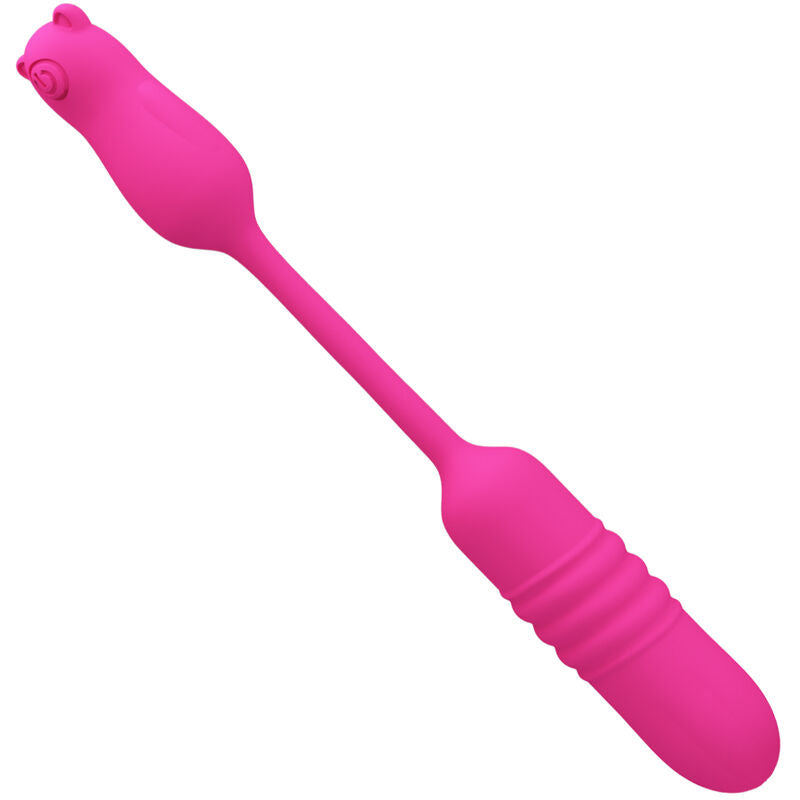 Nobikuma rosa vibrierendes Silikon-Ei