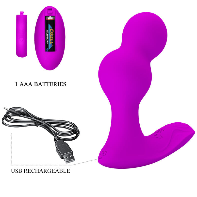Terrance Analvibrator-Massagegerät mit Fernbedienung