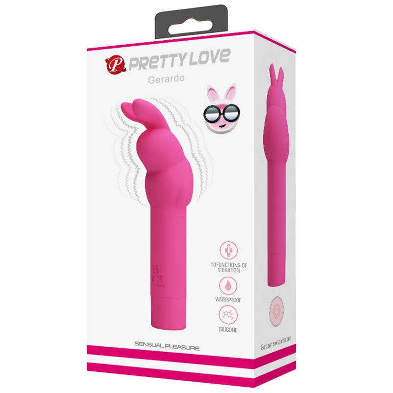 Gerardo Fuschia Rabbit Silikonvibrator