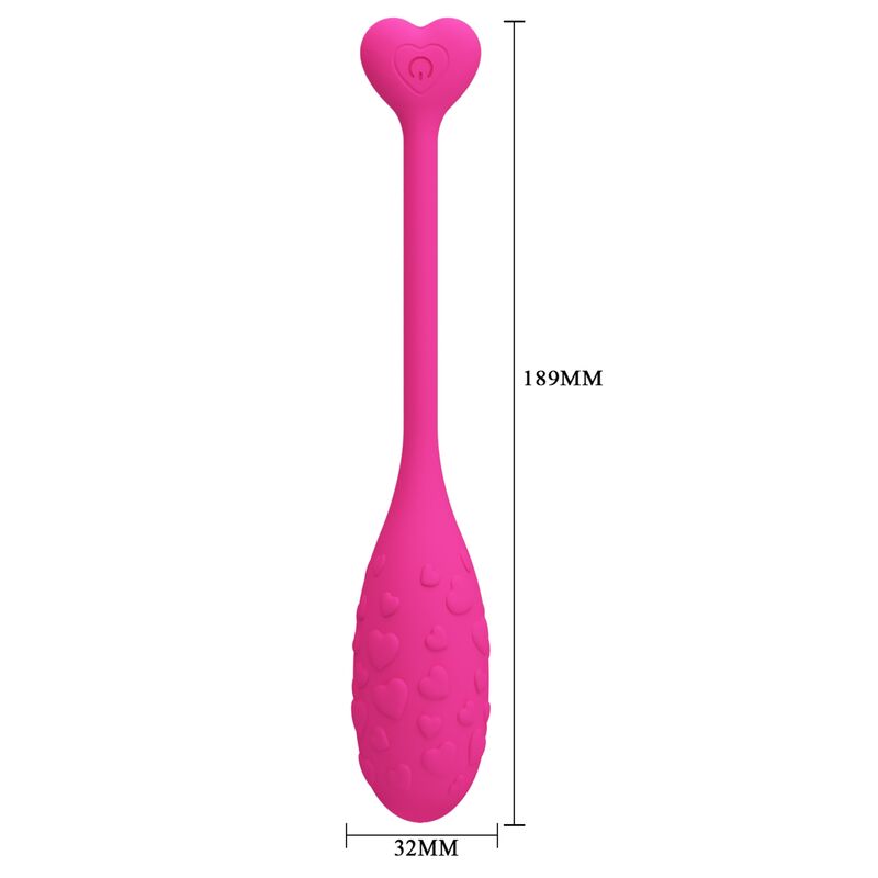 Fisher Pink Vibrierendes Ei App-gesteuert