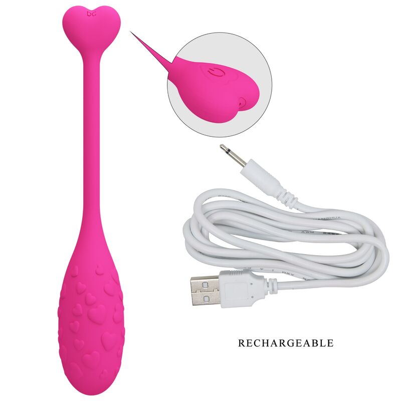 Fisher Pink Vibrierendes Ei App-gesteuert