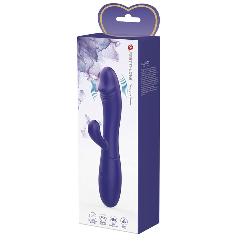 Snappy Youth Vibrator &amp; lila G-Punkt-Stimulator