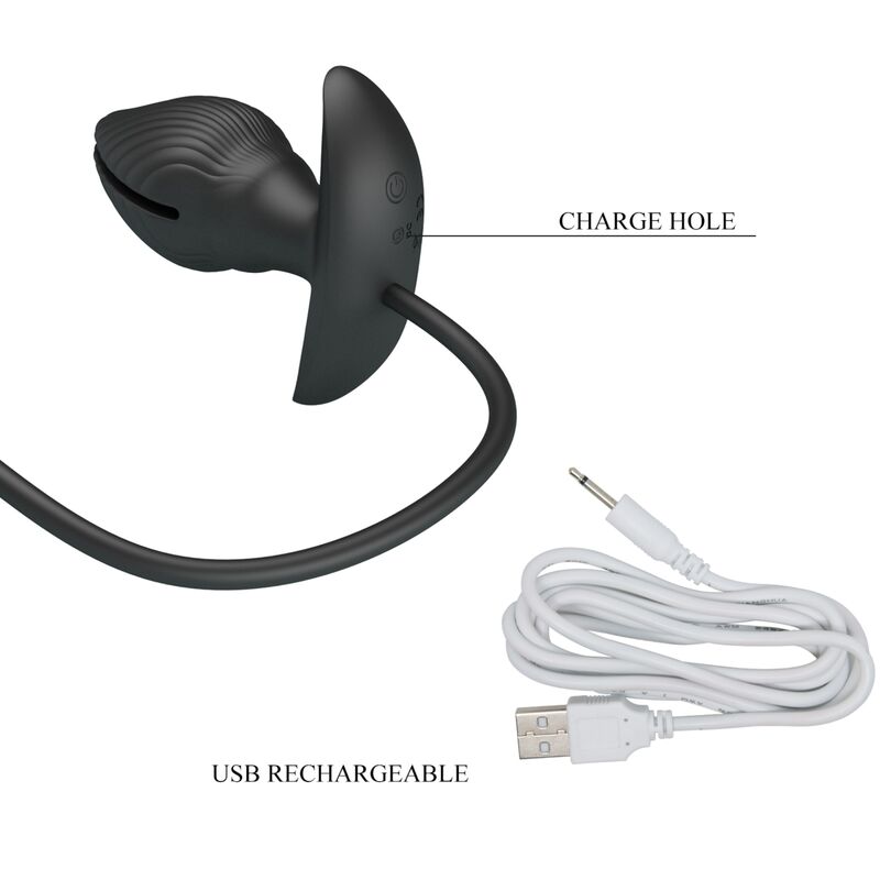 Aufblasbarer &amp; wiederaufladbarer Analplug