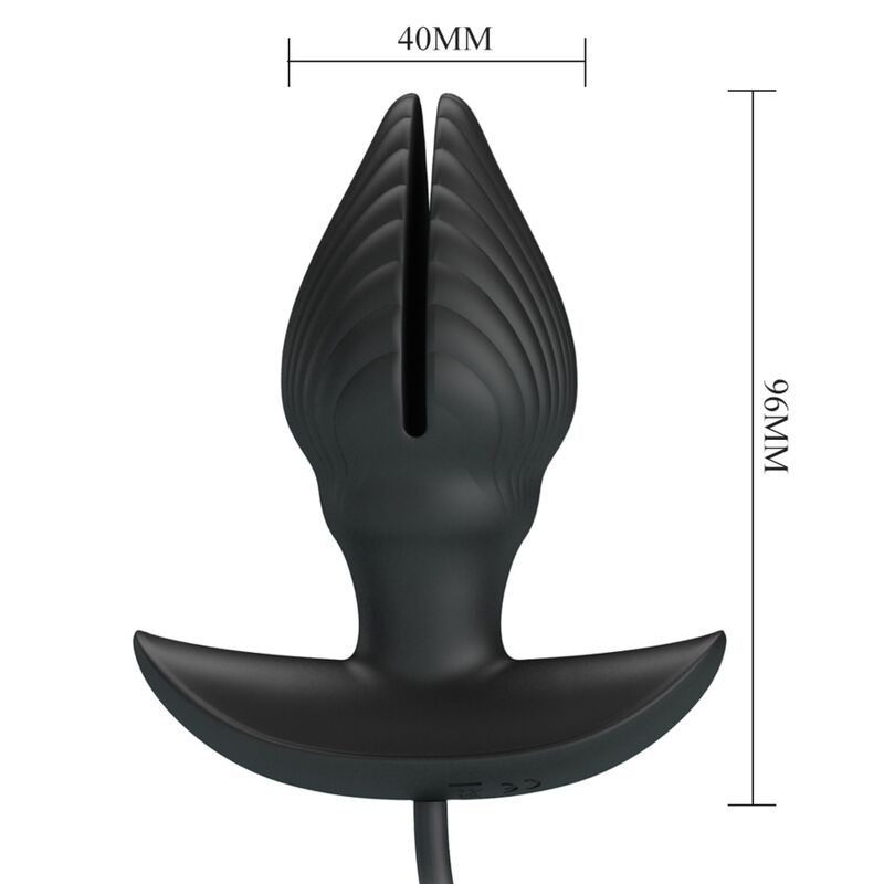 Aufblasbarer &amp; wiederaufladbarer Analplug
