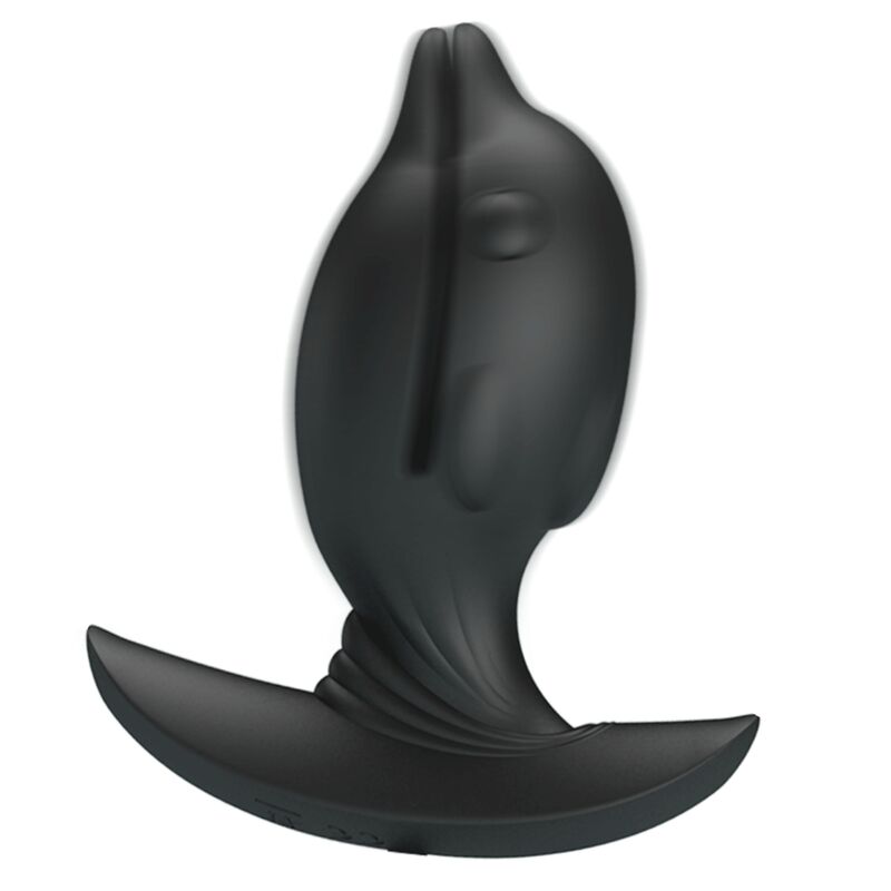 Aufblasbarer und wiederaufladbarer Delphin-Analplug