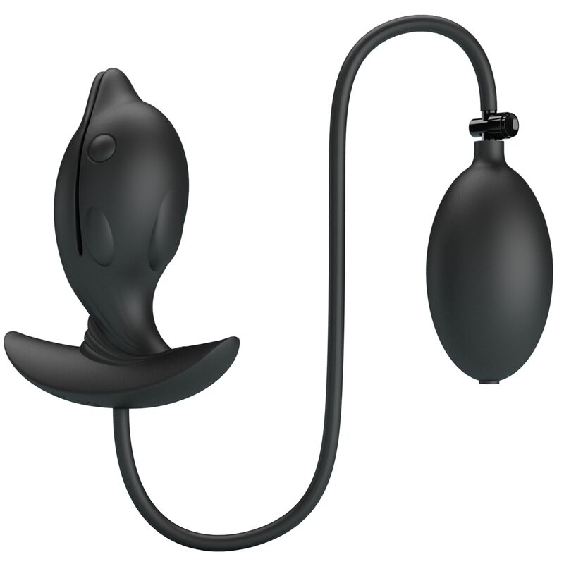 Aufblasbarer und wiederaufladbarer Delphin-Analplug