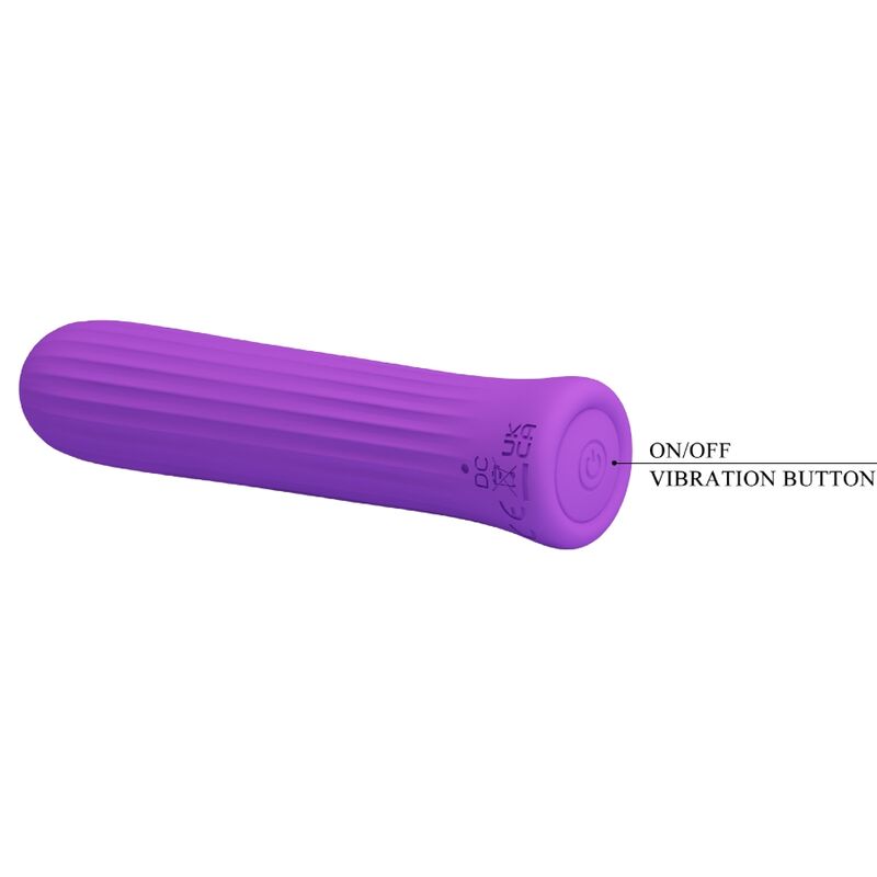 Weiß-lila Stimulator-Vibrator