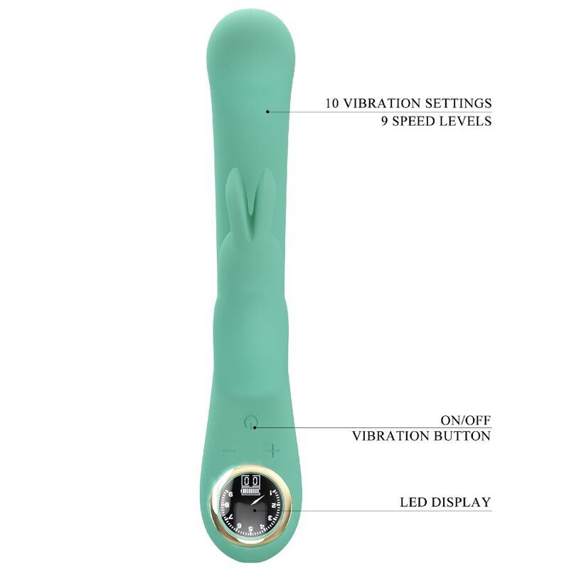 Lamar Rabbit und grüner G-Punkt-Vibrator