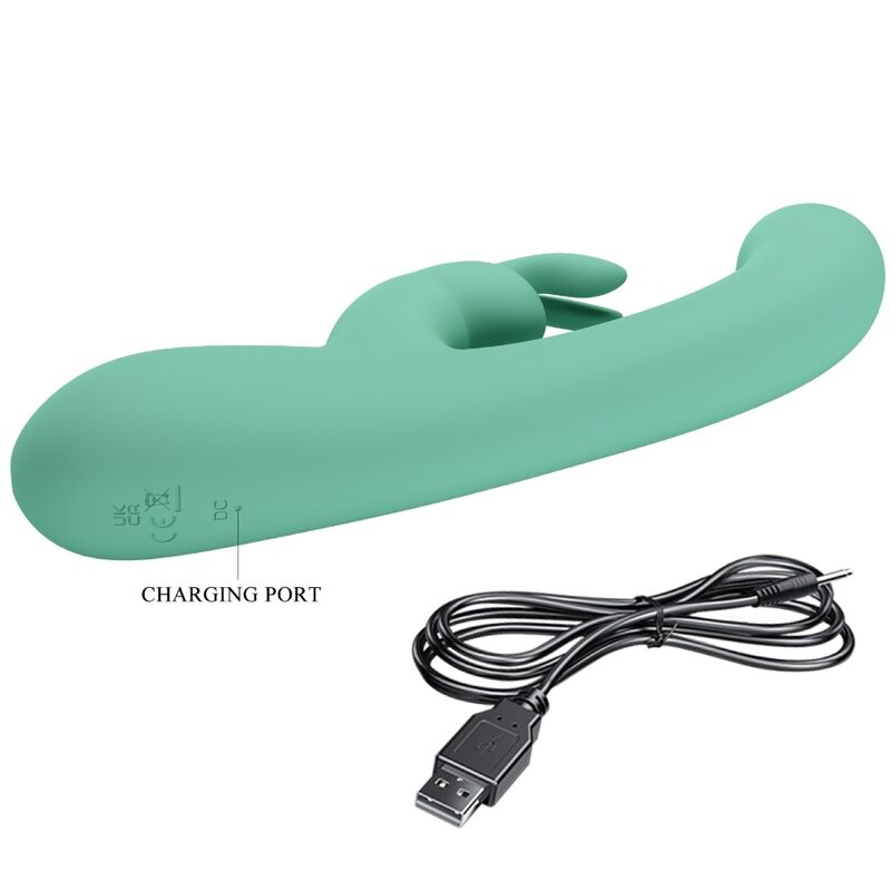 Lamar Rabbit und grüner G-Punkt-Vibrator